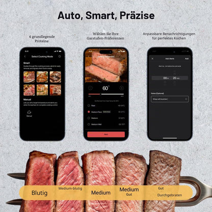 Typhur Sync One – kabelloses Grillthermometer mit Smart Station