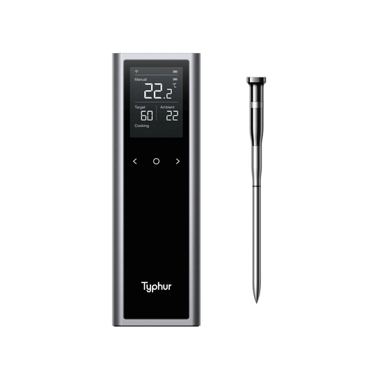 Typhur Sync One – kabelloses Grillthermometer mit Smart Station